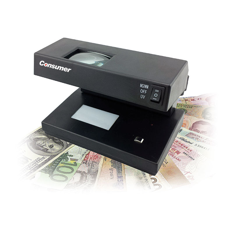 DETECTOR DE BILLETES DE MESA MG/UV consumer