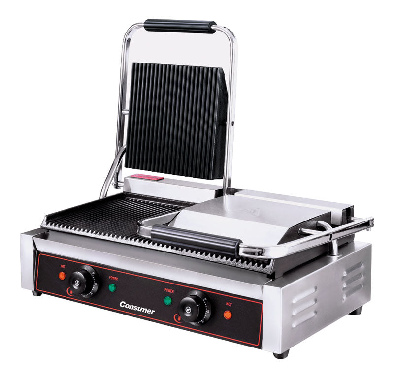 265 PLANCHA GRILL ELECTRICA 2 TAPAS consumer