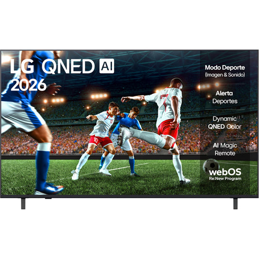 Smart TV LG 65QNED73ASA - 4K - HDMI/USB - Wi-Fi/Bluetooth - WebOS - 65"