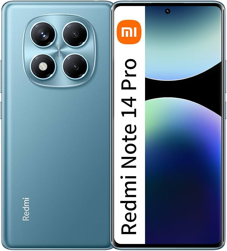 XIAOMI REDMI NOTE 14 PRO 4G DS/12RAM/512GB 6.67 BLUE GLOBAL BR L/P