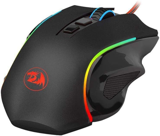 MOUSE REDRAGON M607 GRIFFIN RGB 7200DPI NEGRO