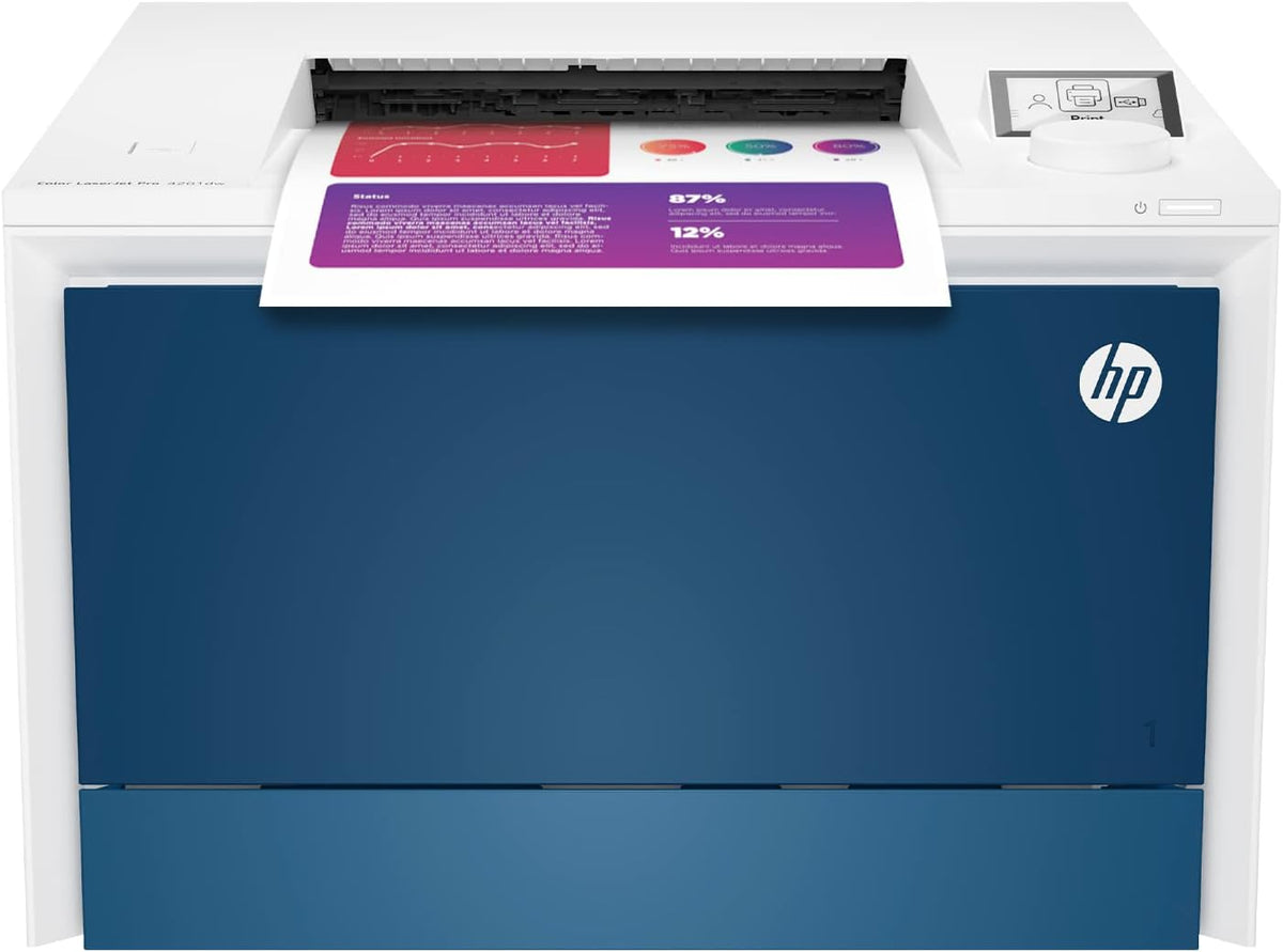 IMPRESORA HP LASERJET PRO 4203DW COLOR/WIFI/WIRELESS 220V Blanco