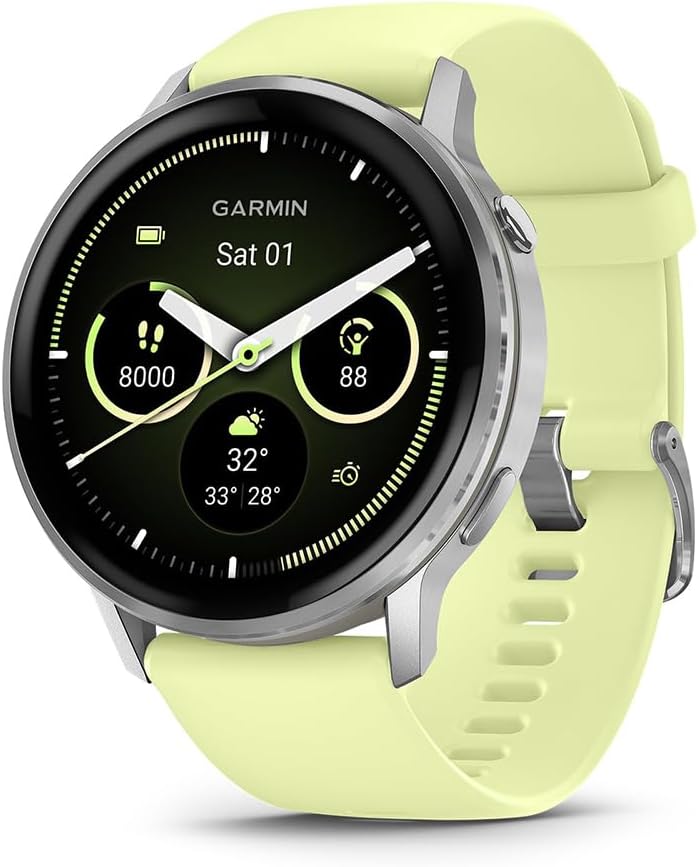 RELOJ GARMIN VENU 4 010-03014-02 45MM - SILVER CITRON