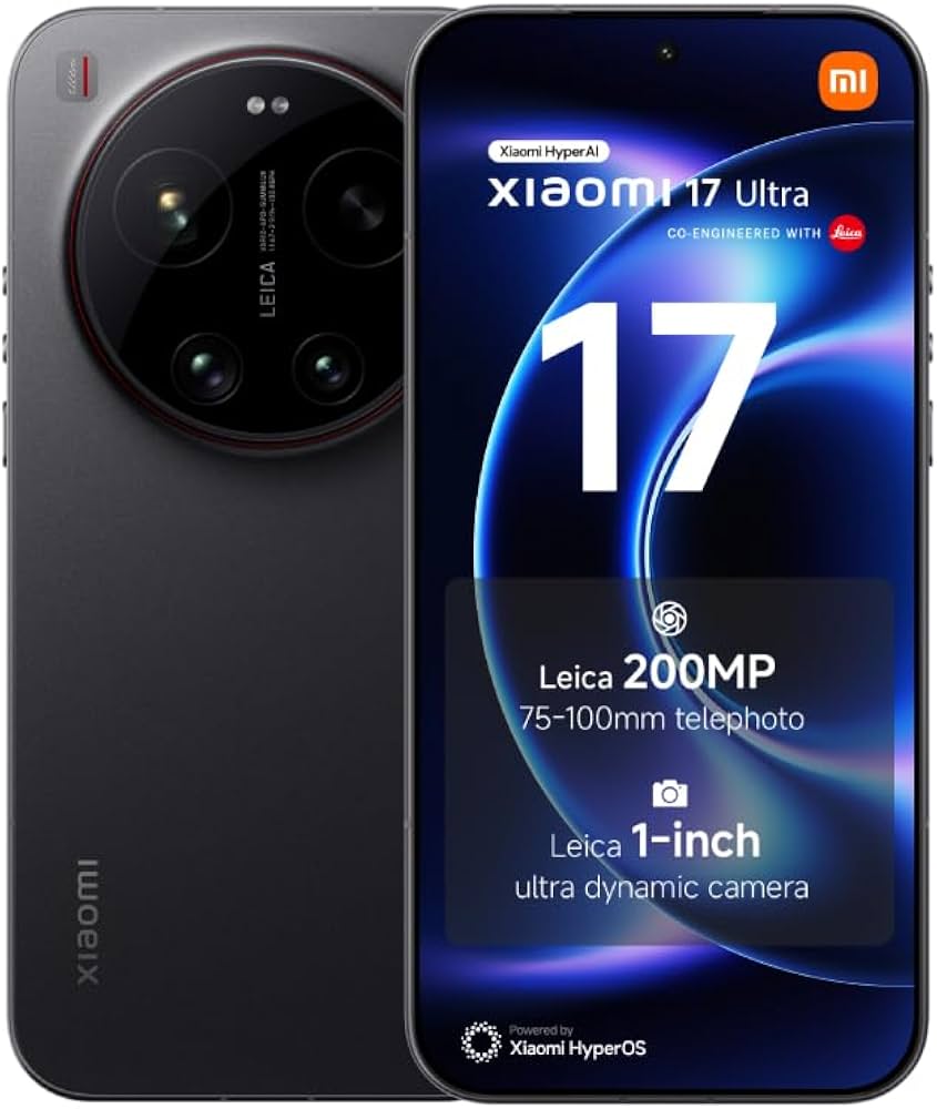 XIAOMI 17 LEICA 5G DS/512GB/12 6.3" 4K 50/50MXP Negro GLOBAL (BR)