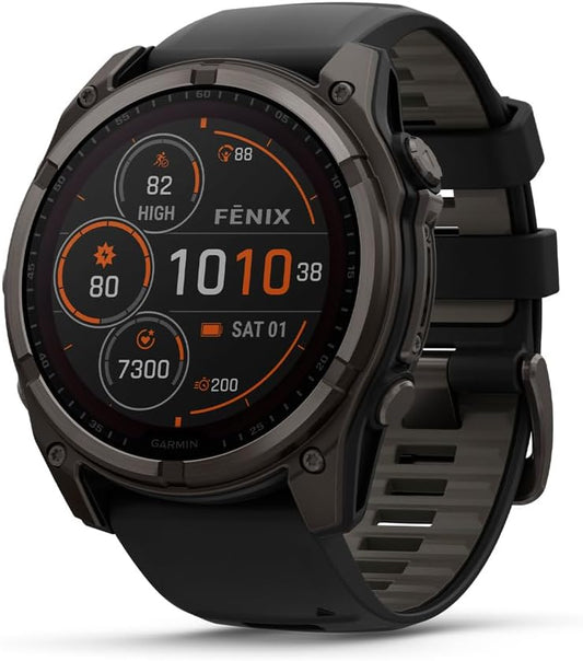 RELOJ GPS GARMIN FENIX 8 51MM SOLAR SAPPHIRE 010-02907-20 YELLOW