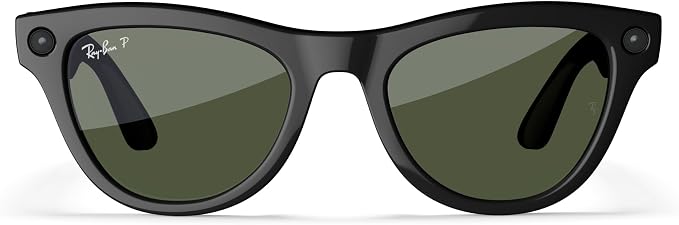 LENTES SMART RAY-BAN SKYLER RW4010 SHINY Negro G15 GREE