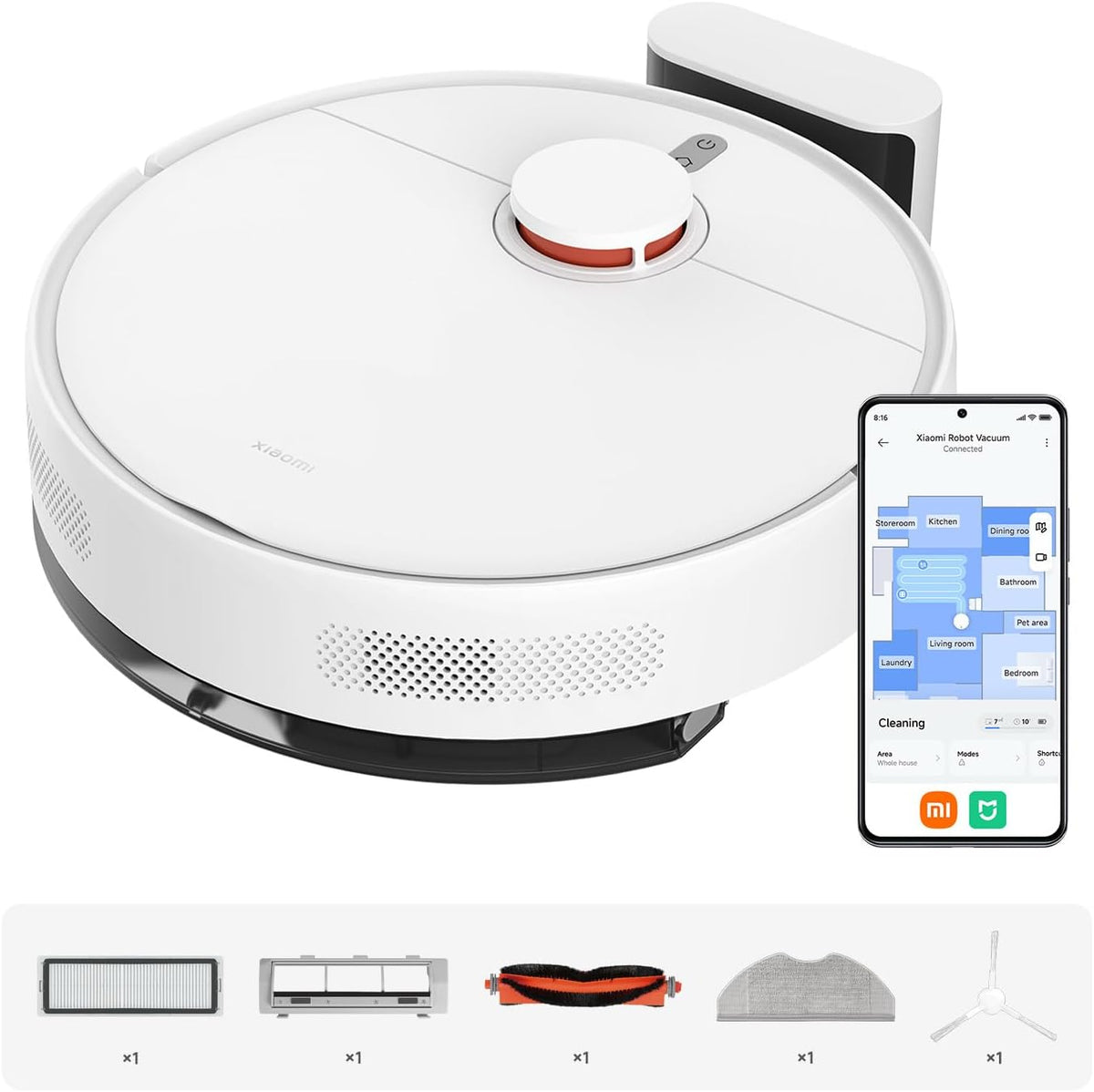 ASPIRADORA XIAOMI VACUUM S40C E101 BHR9653US Blanco 100-240 50/60HZ
