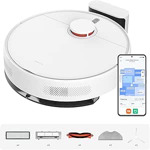 ASPIRADOR ROBOT XIAOMI VACUUM S40 BHR0847US BIVOLT WHITE
