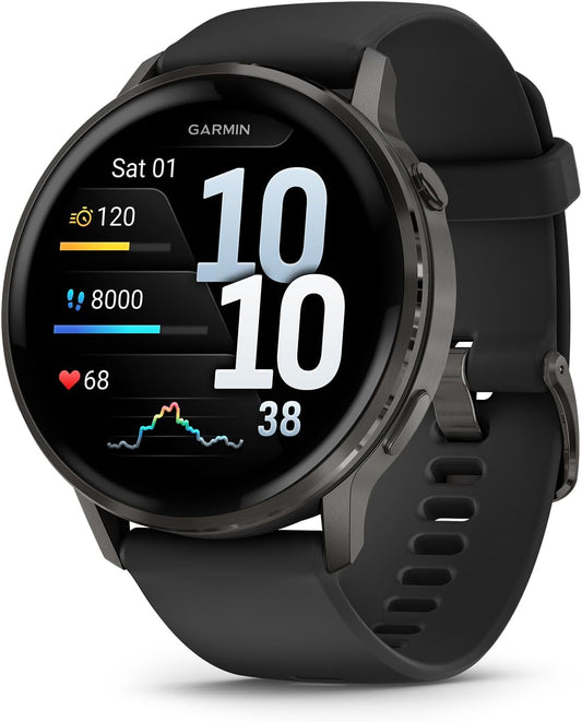 RELOJ GPS GARMIN VENU 4 45MM 010-03014-00 SLATE BLACK