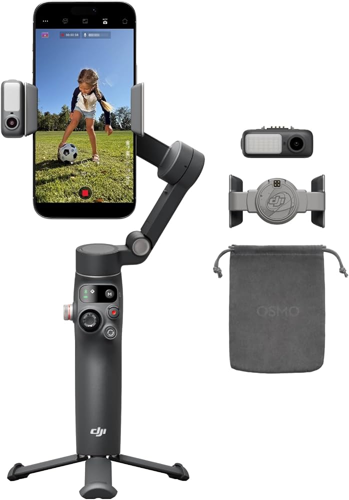 DJI ESTABILIZADOR GIMBAL OSMO MOBILE 8 (SOMENTE O GIMBAL)
