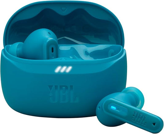 AURICULAR JBL BLUETOOTH TUNE BEAM 2 TURQUOISE