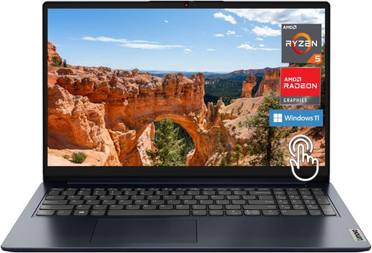 Notebook Lenovo IdeaPad 1 Ryzen 5 8GB 256GB SSD 15.6”