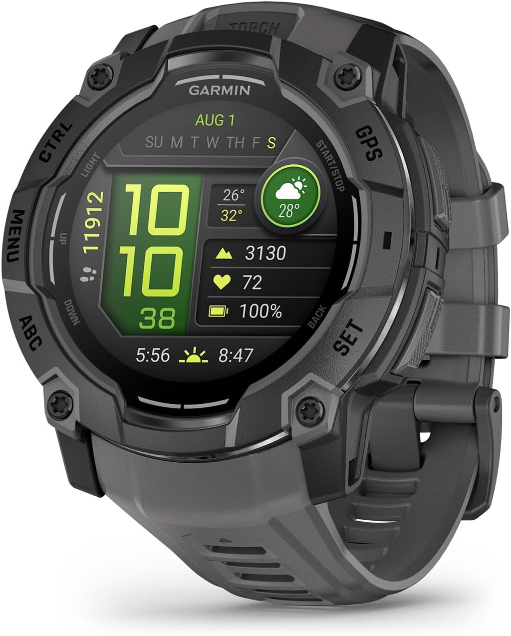 RELOJ GARMIN INSTINCT 3 010-03020-00 50MM AMOLED Negro