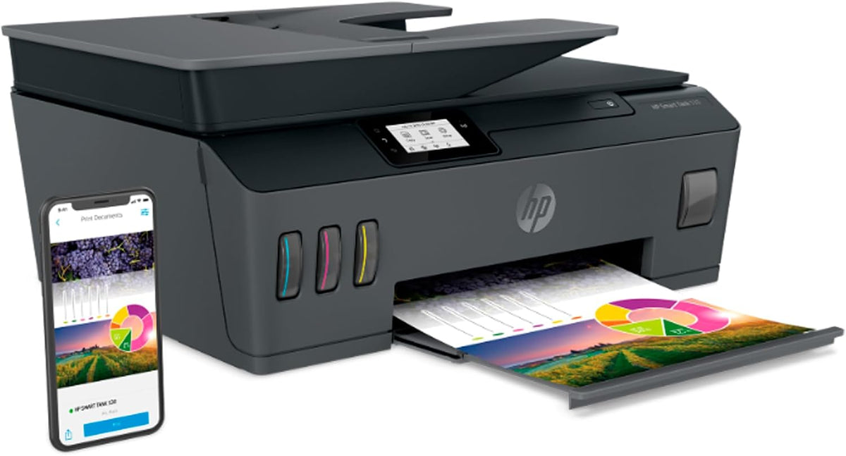IMPRESORA HP 530 SMART TANK MULT/WIFI/BLUET/BIVOLT PRETO