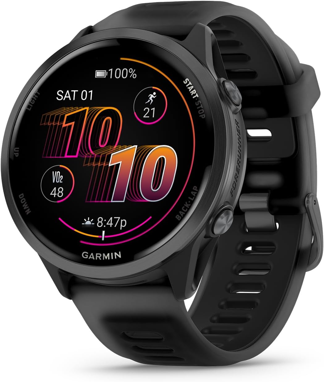 RELOJ GARMIN FORERUNNER 570 47MM 010-02971-00 Negro