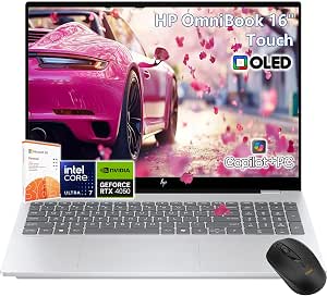 Notebook HP 16-BG0013DX ULTRAX7-358H 32G/1T SSD/16"OLED/W11/TOUCH/W11/GREY