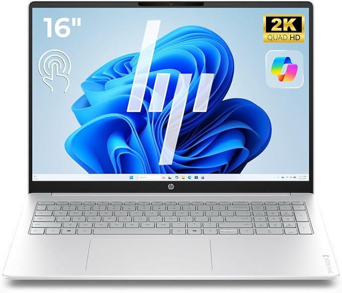 Notebook HP 16-BY0205DX R5-40 16G/256G SSD/16"2K/W11/TOUCH/SILVER