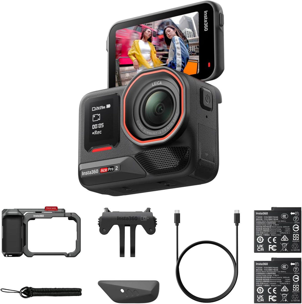 CAMARA INSTA360 ACE PRO 2 XPLORER PRO BUNDLE CINSBBGA (ACEPRO2170)