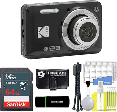 CAMARA KODAK DIGITAL PIXPRO FZ55 16MP BLACK 4068