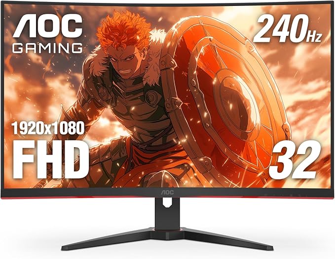 MONITOR 31.5" AOC C32G2ZE CURVED 4MS/240HZ