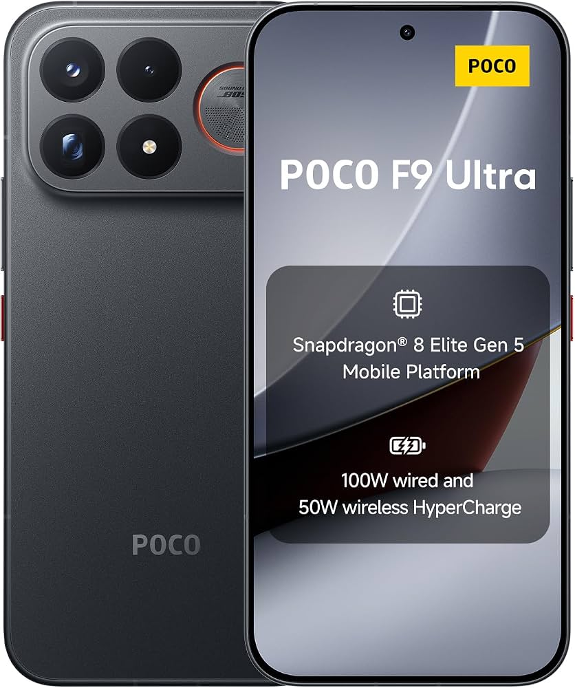 XIAOMI POCO F9 ULTRA 5G DS/1TB/16 6.9" Negro GLOBAL (BR)