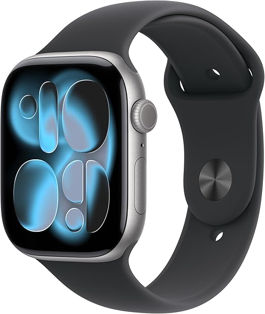APPLE WATCH SERIE 11 46MM MEV04LW/A GPS SPACE GRAY SPORT BAND S/M