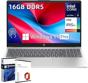 Notebook HP 15-FD2050WM ULTRA5-225U 8G/512G SSD/15.6"/W11/TOUCH/SILVER