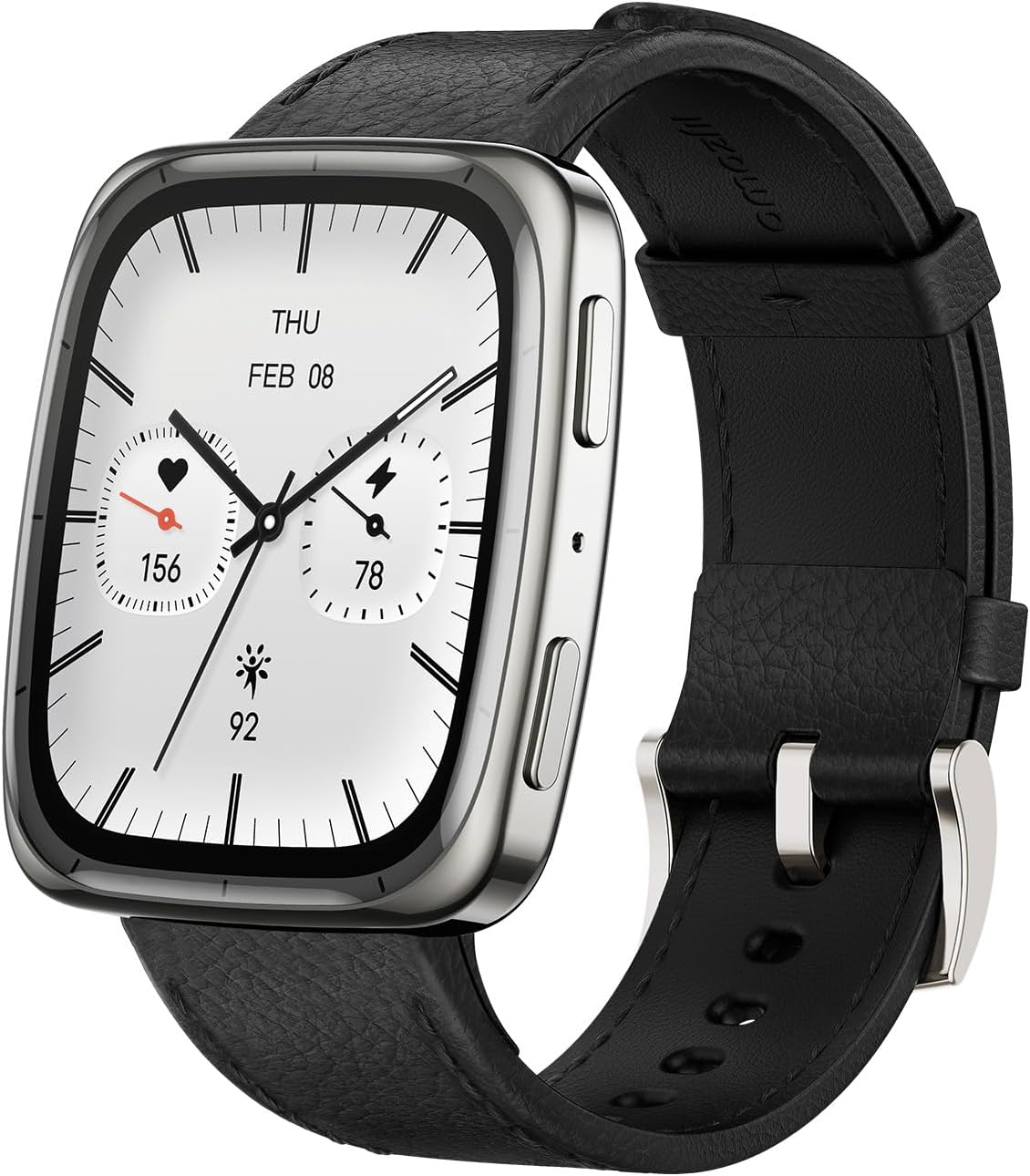 RELOJ XIAOMI AMAZFIT ACTIVE 2 SQUARE A2440 PREMIUN Negro LEATHER
