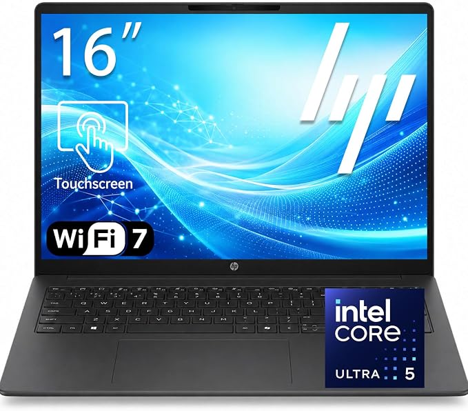 Notebook HP 16-BU0315DX ULTRA5-225U 16G/512G SSD/16"2K/W11/TOUCH/GRAY