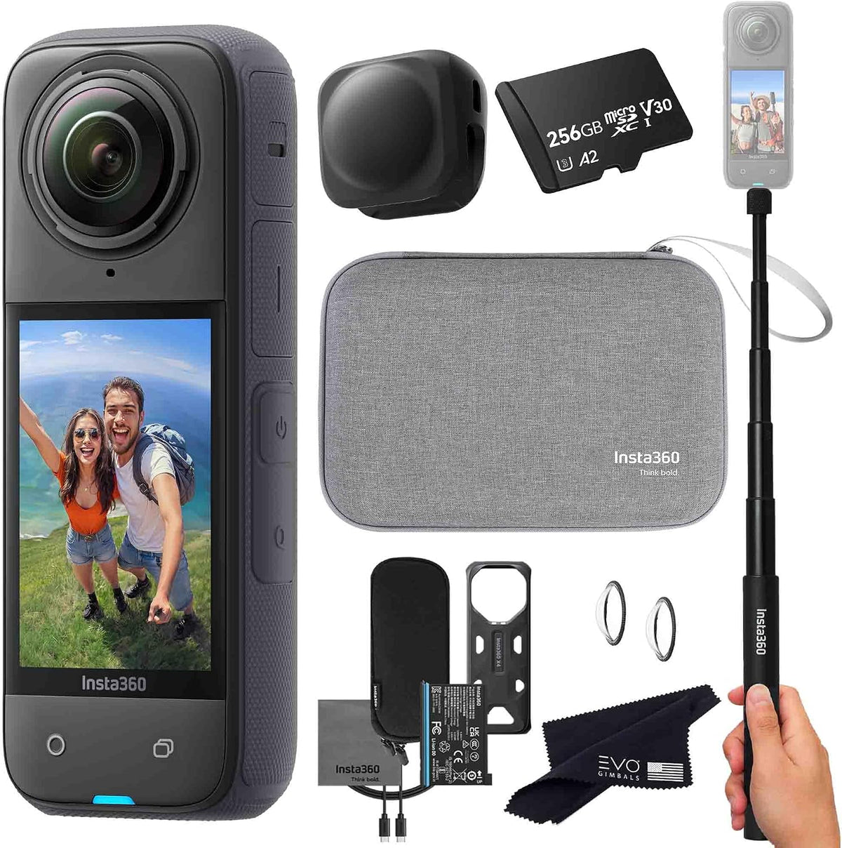 CAMARA INSTA360 X4 AIR TRAVEL BUNDLE CINSAAFA (SE30)