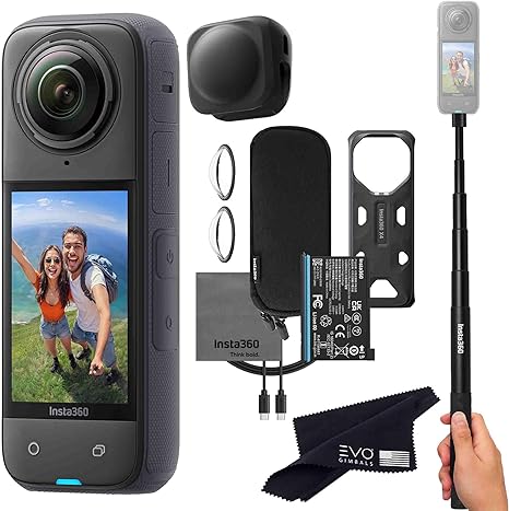CAMARA INSTA360 X4 ACTION CAM CINSABMA X401 8K BLACK 855506
