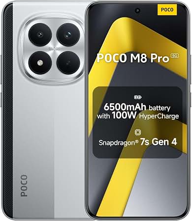 XIAOMI POCO M8 PRO 5G DS/512GB/12 6.83" SILVER GLOBAL (US)