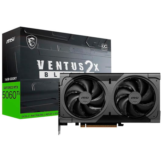 PLACA DE VIDEO MSI GEFORCE RTX5060TI VENTUS 2X OC 16GB GDDR7 912-V535