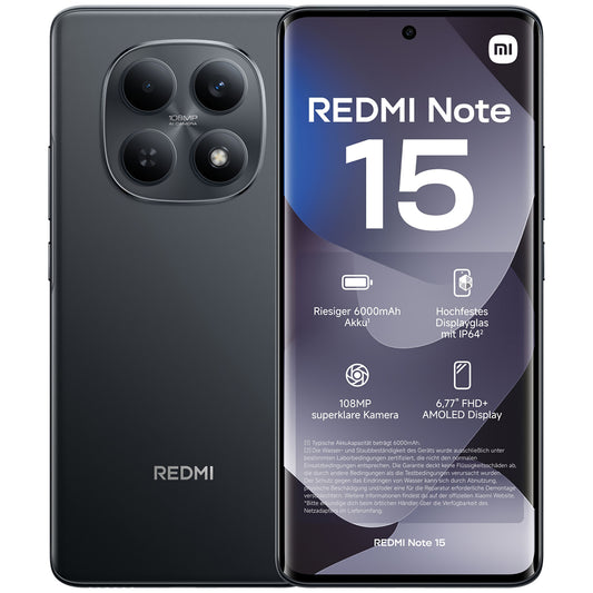 XIAOMI REDMI NOTE 15 DUAL CHIP 256GB 4G GLOBAL