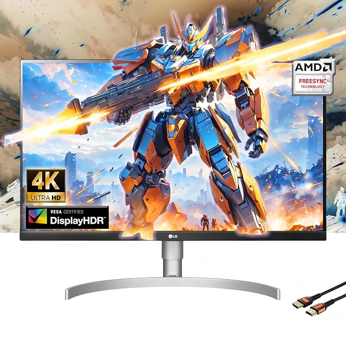 MONITOR 27" LG ULTRAFINE 27U711B-B UHD 4K/IPS/60HZ/5MS/Negro