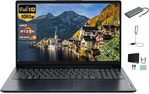 Notebook LENOVO 82VG00R2US R3-7320U 4G/128G SSD/15.6"FHD/W11/BLUE