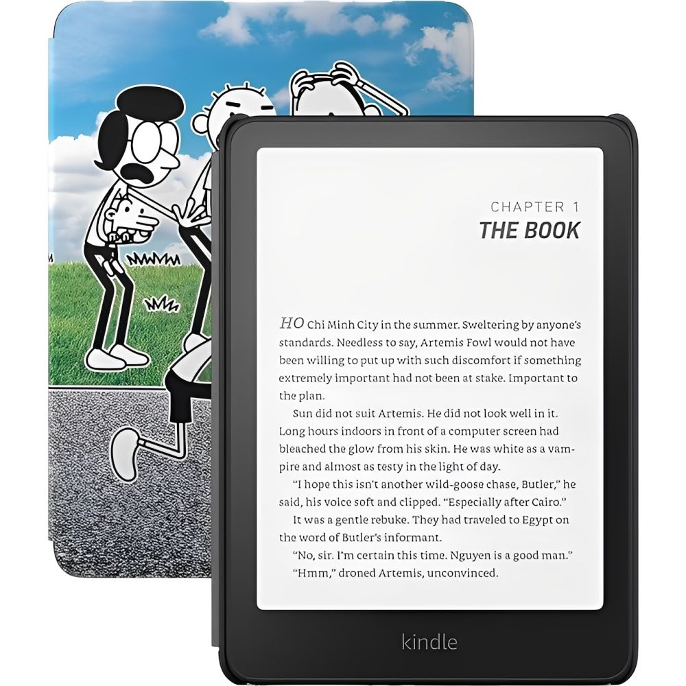 Libro Electrónico Amazon Kindle Paperwhite Kids 2024 - 16GB - Wi-Fi - 7" - Diary of a Wimpy Kid