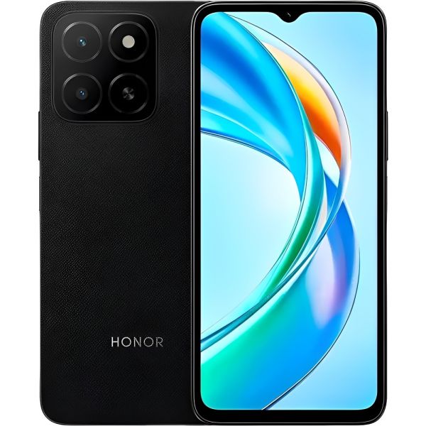 Celular Honor X5B Plus DS 5109BKNR - 4/256GB - 6.56'' - Dual-Sim - Negro Medianoche