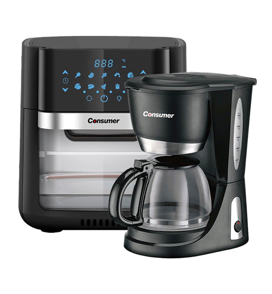 FREIDORA DE AIRE 10LTS + CAFETERA consumer