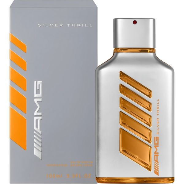 Perfume Mercedes-Benz AMG Silver Thrill - Eau de Parfum - Masculino - 100ML