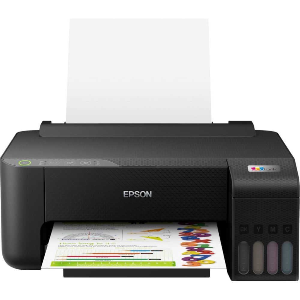 Impresora de Inyección de Tinta Epson EcoTank L1250 - Wi-Fi - USB - Bivolt - Negro