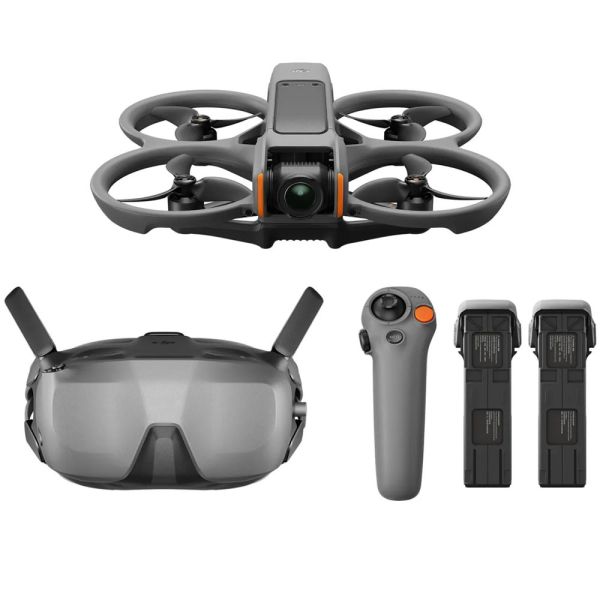 Drone DJI Avata 2 Fly Smart Combo - 4K - Con Óculos N3 - Wi-Fi/Bluetooth - Gris