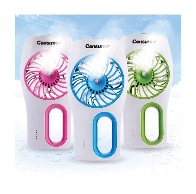 MINI VENTILADOR HUMIDIFICADOR-ROSA consumer