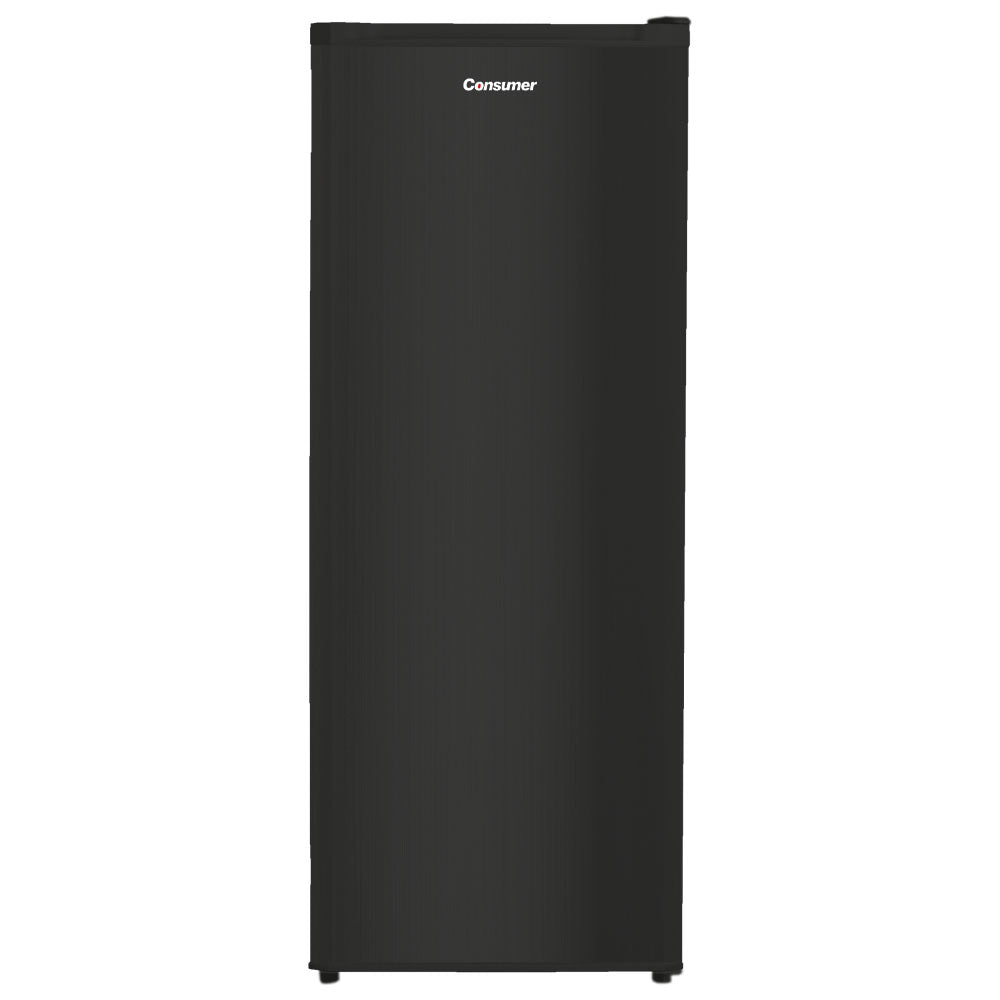 CONGELADOR VERTICAL DE 250LTS-NEGRO CONSUMER