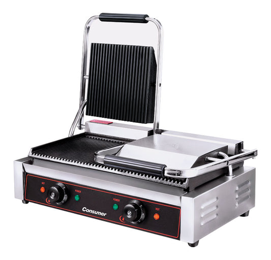 265 PLANCHA GRILL ELECTRICA 2 TAPAS consumer